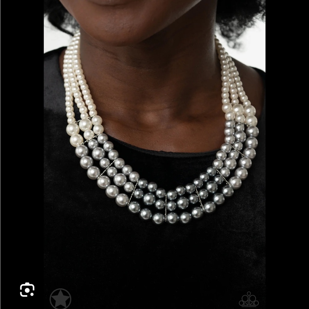 Elegant Multi-Strand Pearl Necklace